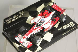 MINICHAMPS 1/43 スーパーアグリ ショーカー 2007 佐藤琢磨