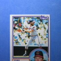 1983 Topps #480 Toby Harrah_画像3