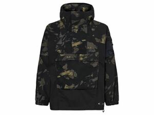 ☆ New Oakley FGL TC Anrok Anorak Anrok Anorak M Black Mountain Parker Outdoor Sport