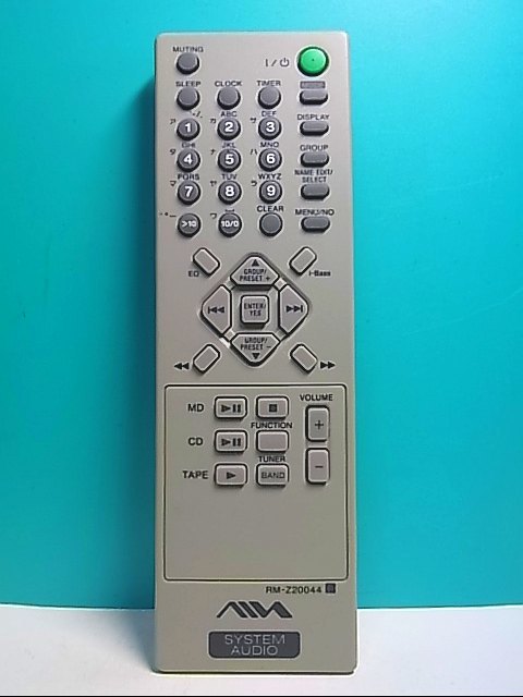 S127-497☆アイワ AIWA☆オーディオリモコン☆RC-L7D☆即日発送!保証