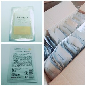  unused goods bath salt bathwater additive Sea Salt SPAsi- salt spa osmanthus. fragrance 1.25g 100 set 