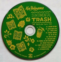 中古CD Ken Yokoyama 『 Sentimental Trash 』品番：PZCA-73（美品）_画像3