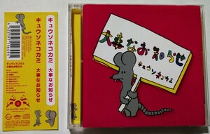 中古CD キュウソネコカミ 『 大事なお知らせ 』品番：EXXREC-0004