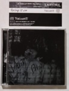 中古CD Virulent ( ヴィルレント ) 『 Bring it on 』品番：VIR-0003