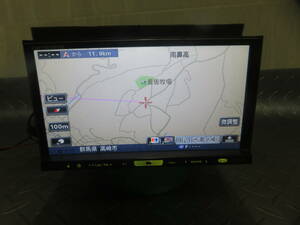 完動品保証付W3302/カロッツェリア人気HDD楽ナビ高精細/AVIC-HRZ099/TV地デジフルセグ内蔵/テレビOK/hrz900/タッチパネル正常/電源配線付き