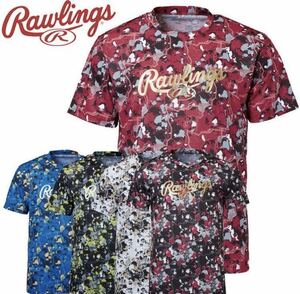 送料無料 新品 Rawlings Tシャツ クラッシュ ザ ストーン XO RD