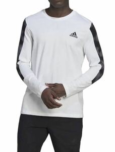 送料無料 新品 adidas メンズ 長袖機能MESSCAMOLSTシャツ XL