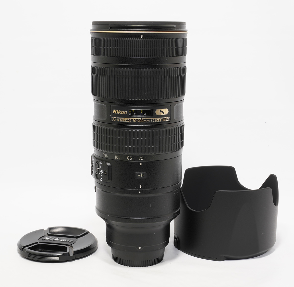 即決 Nikon AF-S NIKKOR 70-200mm F2.8G ED VR II やや難あり 実用品-