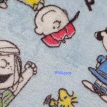 スヌーピー トイレマット ライトブルー PEANUTS 足元マット トイレ用品 55×60cm 新品 オラフ ウッドストック キャラクター 水色_画像7