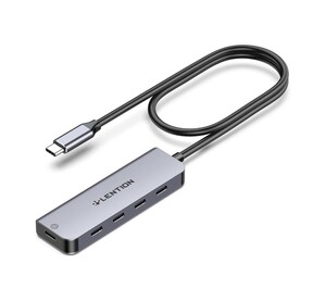 y103112m LENTION USB C から USB C 4 in 1 ハブ CB-CE31 セルフパワー / バスパワー両用 5.0Gbps高速データ転送　訳あり