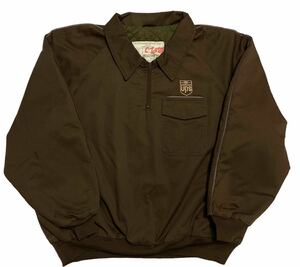 【80s〜 STANDARD MANUFACTURING co】Ups Pullover Jacket /vetera ハーフジッププルオーバー ナイロンジャケット ups ワークジャケット