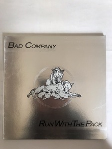 ■UKオリジ■BAD COMPANY-バッド・カンパニー/RUN WITH THE PACK 1976年 英ISLAND エンボスミラージャケ EX！