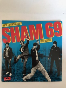 ■UKオリジ7■SHAM 69-シャム69 / YOU'RE A BETTER MAN THAN I b/w GIVE A DOG A BONE 1979年 英POLYDOR EX！ 