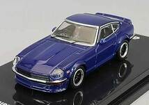 ★湾岸ミッドナイト★悪魔のZイノモデル 1/64 日産 フェアレディ Z (S30) ダークブルーメタリック_画像4