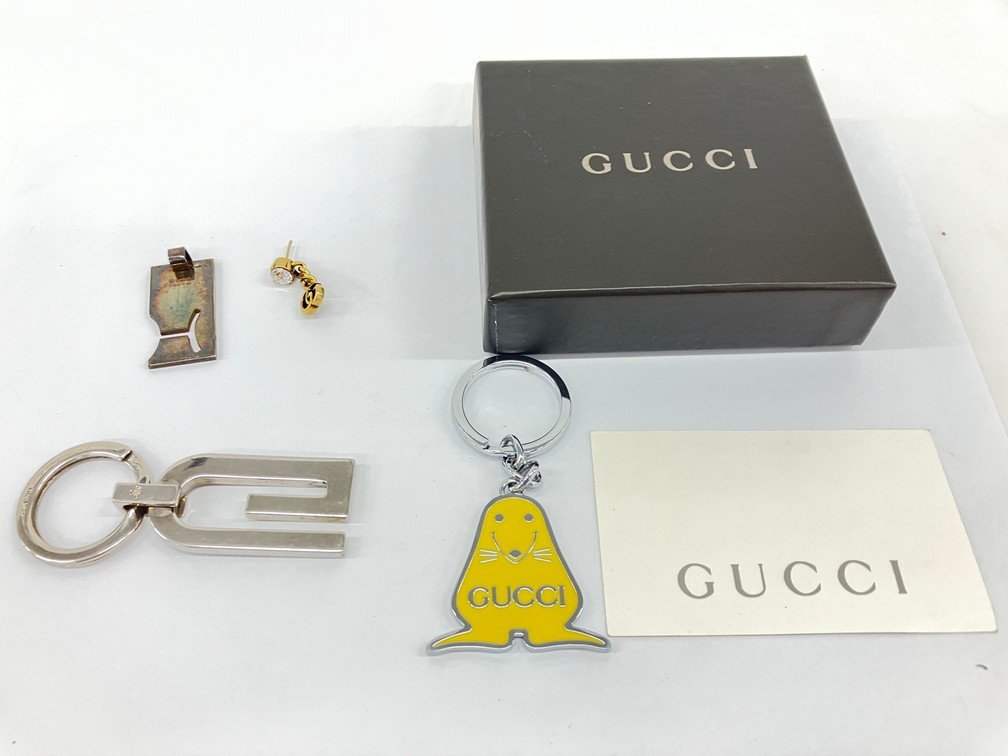 ヤフオク! -「gucciグッチキーリング」の落札相場・落札価格