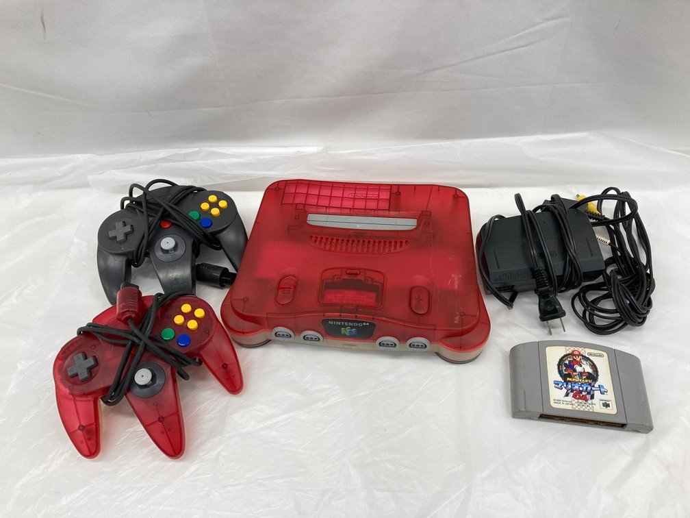 ヤフオク! -「nintendo 64 クリアレッド」の落札相場・落札価格