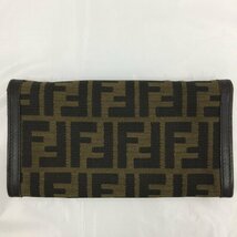 FENDI　フェンディ　ズッカ　長財布　ブラウン　984097【BJAW5005】_画像2