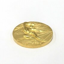 K24 純金 1972年 ミュンヘンオリンピック公式参加記念 金メダル 総重量：18.0ｇ【BJAE6035】_画像3