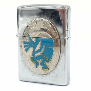 Zippo ジッポー ライター ココペリ ホピ族 インディアン カチーナダンサー 【BJBA0070】