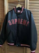 美品　Supreme/Mitchell & Ness Varsity Jacket M シュプリーム_画像1