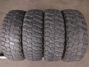 L2542 送料無料! 4本SET価格 235/70R16 104/101Q BF Goodrich Mud-Terrain T/A KM2 ホワイトレター 235/70/16 235/70-16 エアーチェック済