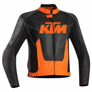 海外 送料込み 　高品質　 KTM Racing 　　オーダーメイド可能　レーシング　レザージャケット　MOTOGP サイズ各種　本革　レプリカ