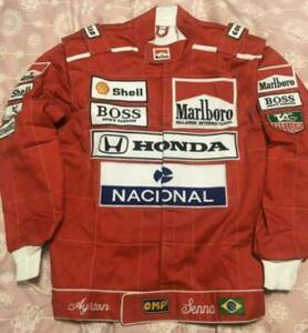  abroad i-ll ton * Senna F1 Ayrton Senna jacket size all sorts replica 