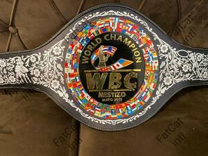 海外 送料込み 　高品質　 WBC MESTIZO MAYO 2021 ボクシング　　プロレス　レスリング　チャンピオンベルト　 レプリカ