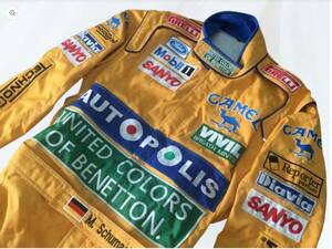  за границей включая доставку высокое качество mi - L * Schumacher 1992 F1 костюм для гонок размер разнообразные копия 