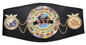 海外 送料込み 　高品質　 WKF Pro Point Fighting World Kick ボクシング　プロレス　レスリング　チャンピオンベルト　 レプリカ