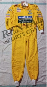  abroad postage included high quality mi is L * Schumacher 1992 F1 racing suit size all sorts replica 