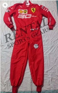  abroad postage included high quality Charles *ru clair Ferrari 2019 F1 racing suit size all sorts replica 
