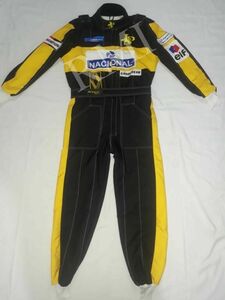  abroad postage included high quality i-ll ton * Senna F1 Ayrton Senna 1985 racing suit size all sorts replica 