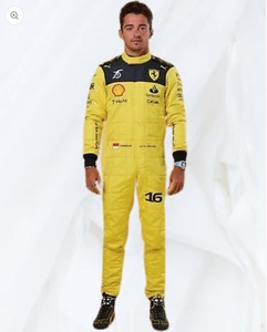 abroad postage included high quality Charles *ru clair Ferrari 2022 racing suit size all sorts replica 