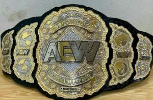 海外 送料込み 　高品質　AEW World Champion Belt All Elite　 プロレス　チャンピオンベルト　レプリカ