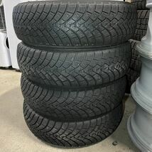 ★送料無料★ 155/65R14 2018年製 8～9分山 ファルケン ESPIA W-ACE 4本/中古スタッドレスタイヤ(冬タイヤ)キャンパス N6456_E2_画像1