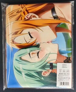 ▲結城明日奈、アスナ（ＳＡＯ）朝田詩乃10795▲コスプレ▲超大バスタオル・毛布・タペストリー・ポスター・抱き枕カバー系★超大105×55cm