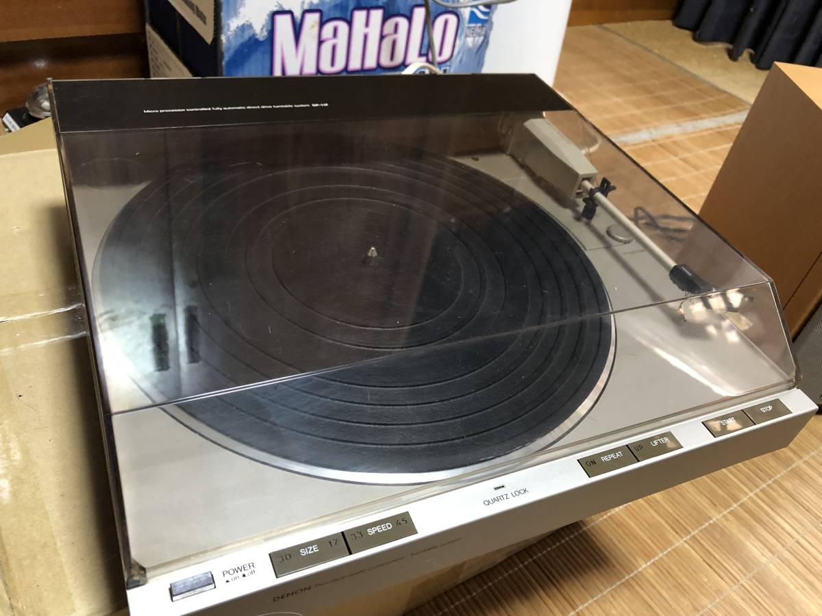 DENON ターンテーブル DP-11F 針付き-