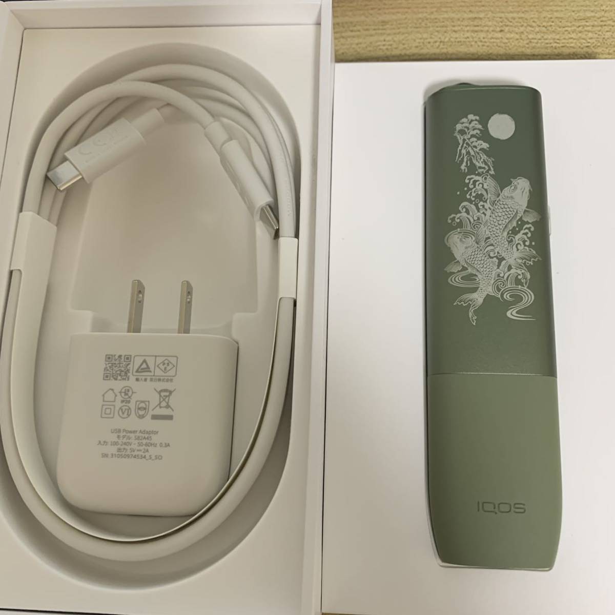 iQOS ILUMA ONE アイコス イルマ ワン トライバル シャーク 加工
