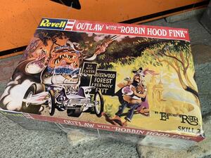 Revell OUTLAW エドロス ラットフィンク ROBBIN HOOD FINK レベル プラモデル 未組立 アウトロー RATFINK edroth 送料800円 mooneyes