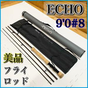 【美品】ECHO エコーイオンXLフライロッド 9'0 #8