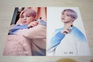 BTS　フォトカード　「JIMIN」　VT X BTS　LATEILER des SUBTILS　ラトリエ　コラボ　非売品　新品　トレカ　防弾少年団　ジミン