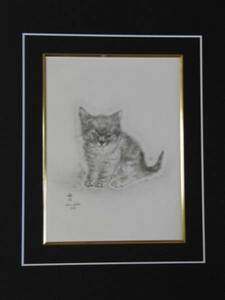 Art hand Auction Tsuguharu Foujita/Cat, Collotype, Signed, New high-quality frame 12, Ara, Painting, Oil painting, Nature, Landscape painting