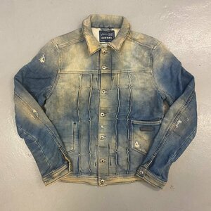 ☆DIESEL ディーゼル☆【JUZICON JACKET】スウェット デニムジャケット