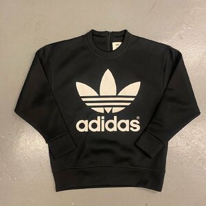 ☆adidas originals by HYKE ハイク×アディダス☆ビッグロゴ トレフォイル ダンボール スウェット AA9008