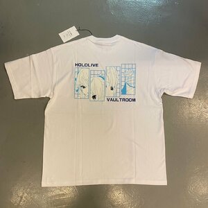 ☆Vaultroomボルトルーム×HOSHIMACHI SUISEI☆星街すいせいコラボ限定Tシャツ ホロライブロゴ刺繍