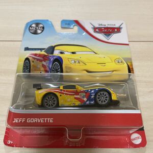 マテル カーズ JEFF GORVETTE ジェフ ゴルベット　MATTEL CARS ミニカー キャラクターカー ゴルベット シボレー アメ車 24