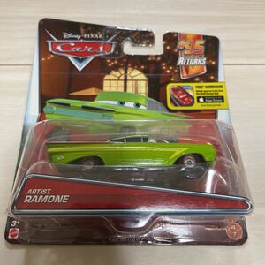  Mattel The Cars ARTIST RAMONE artist lamo-nMATTEL CARS minicar character car 