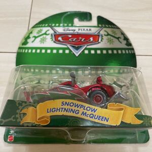  Mattel The Cars SNOWPILOW LIGHTNING McQUEEN lightning Mac .-n minicar MATTEL CARS Christmas snow pillow character car 