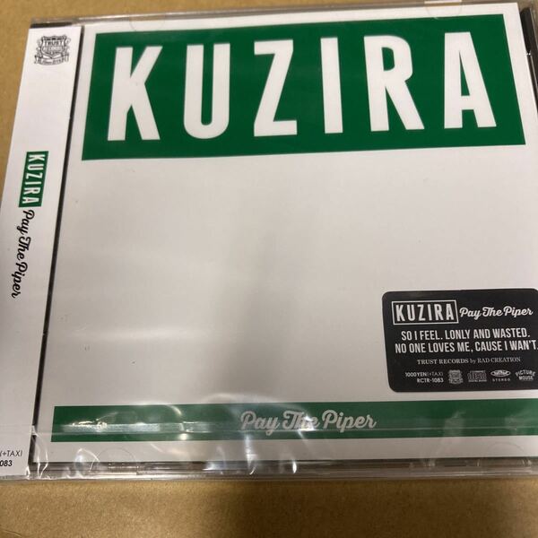 即決 初回限定盤 Pay The Piper CD KUZIRA 新品未開封 kb